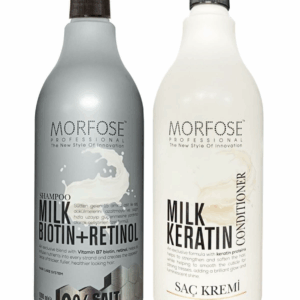 Morfose - Salt Free Biotin Shampoo+Milk Keratin Hair Conditioner