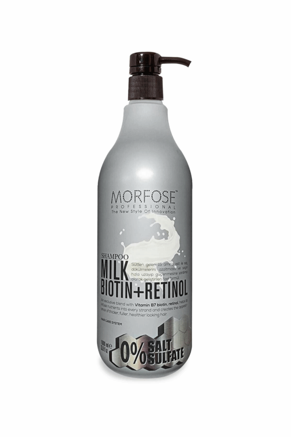 Morfose Sulfate-Free Biotin & Retinol Shampoo 1000ml