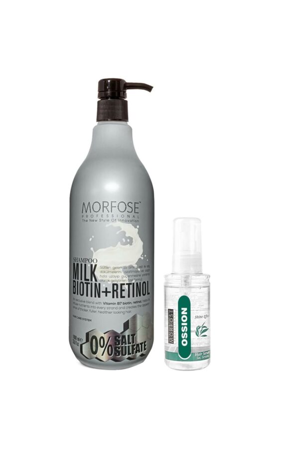 Morfose Biotin & Retinol Shampoo + Serum | Sulfate-Free Care