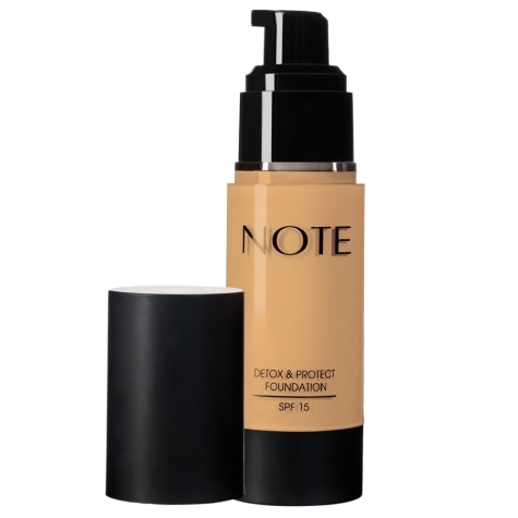 Note Detox & Protect Foundation SPF 15 - 04 Sand