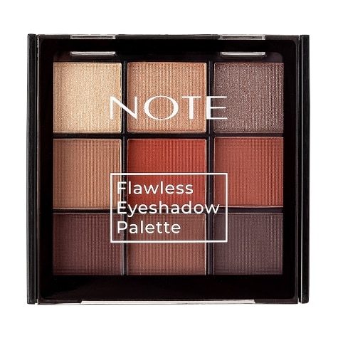 Note Flawless Eyeshadow Palette 01 Sunset Shine - Vibrant Shades