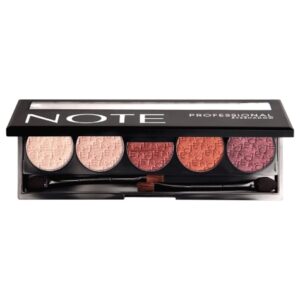 Тени для век Note Professional Eyeshadow 107 с яркой пигментацией