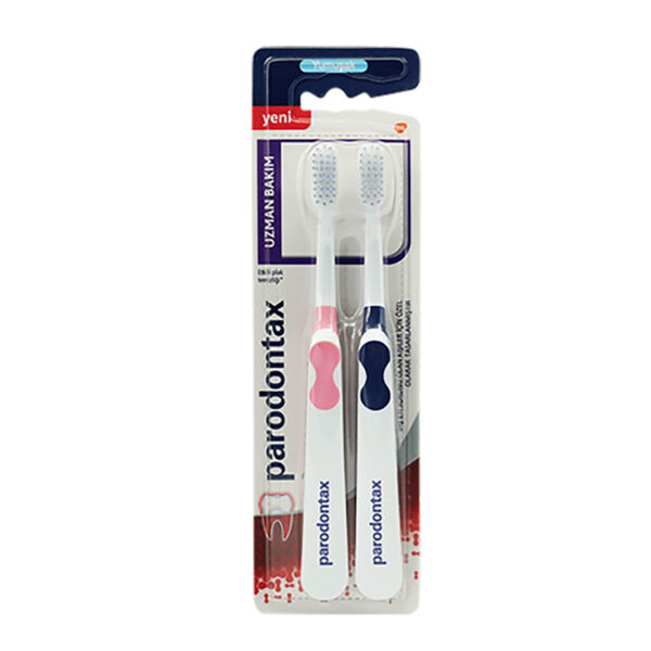 Parodontax Expert Care Toothbrush 1+1 for Clean Gums & Teeth
