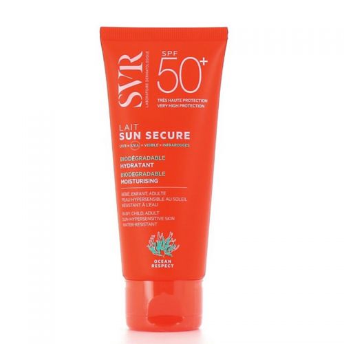 لوشن SVR صن سكيور بتركيز SPF 50+ 100 مل - حماية خفيفة من أشعة الشمس
