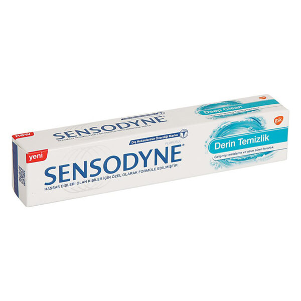 Sensodyne Deep Cleaning Toothpaste 75ml for Sensitive Teeth