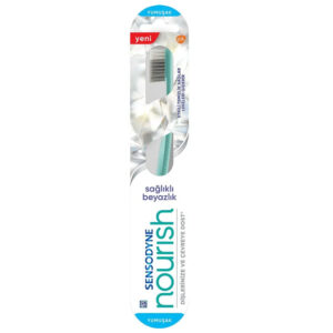 Sensodyne Nourish Whitening Toothbrush - Gentle & Effective