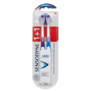 Sensodyne Fast Relief Soft Toothbrush 2-Pack for Sensitive Teeth