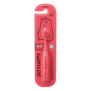 Splat Junior Soft Toothbrush for Kids 5+ - Fun & Gentle Care
