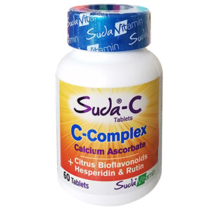 Suda Vitamin Suda-C C-Complex 60 Tablets for Immune Support