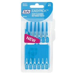 Tepe Easy Pick Medium-Large Toothpicks - 36 Count for Gum Health