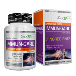 Suda Vitamin Immune Gard Capsules - 60 Count Immune Support