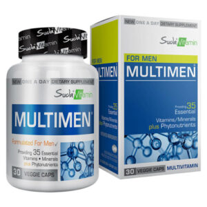 Suda Men's Multivitamin Capsules - 30 Herbal Energy Boosters