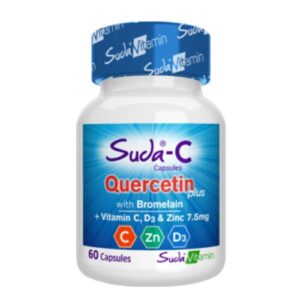 Suda Quercetin Capsules 60ct - Antioxidant Support Supplement