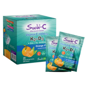 Suda Vitamin C 1000 mg K2+D3 Orange Sachets - Immune Boost