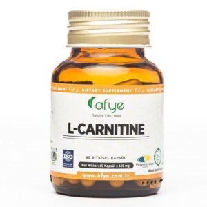 Капсулы Afye L-Carnitine для энергии и здоровья сердца