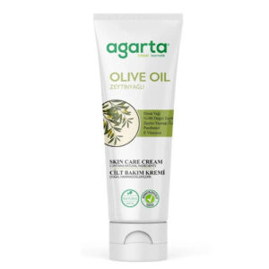 Agarta Natural Olive Oil Skin Care Cream 75ml - Hydrating & Nourishing