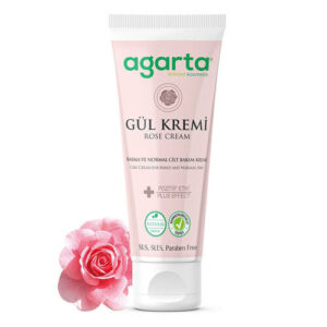 Agarta Natural Rose Cream – Hydrating 75ml Moisturizer