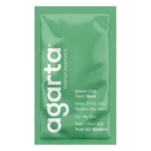 Agarta Natural Green Clay Mask - 10g Single Use Pack