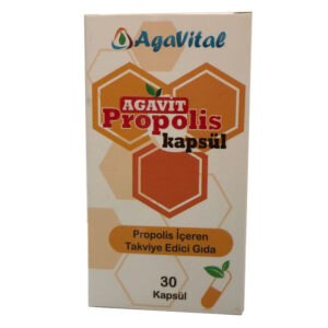 Капсулы Agavit Propolis для поддержки иммунитета и здоровья