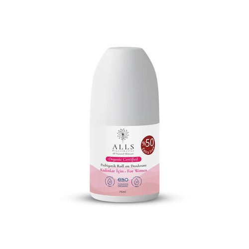 Alls Biocosmetics Organic Prebiotic Deodorant for Women 75ml