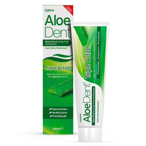 AloeDent Triple Action Toothpaste - 100ml