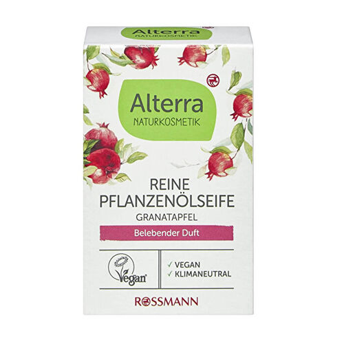 Alterra Herbal Pomegranate Extract Soap 100g - Natural Cleanser