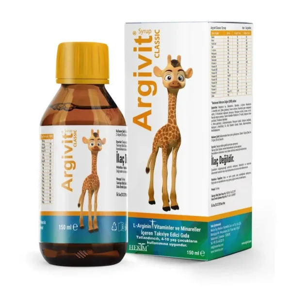 Argivit Classic Kids Multivitamin Syrup 150ml - Immune Support