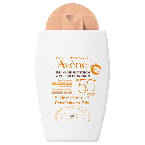 Avene Tinted Mineral Sunscreen SPF 50 - 40ml Fluid Cream