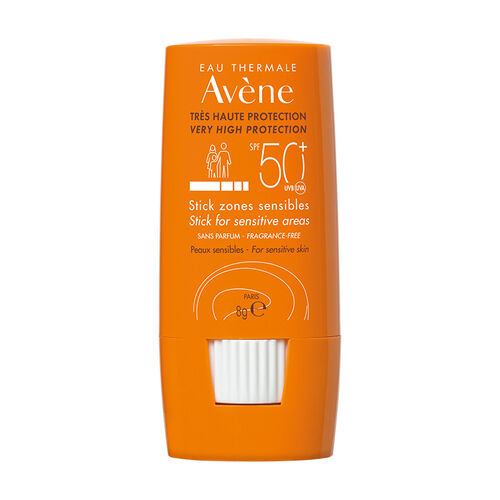 Avene SPF 50 Sunscreen Stick for Sensitive Areas