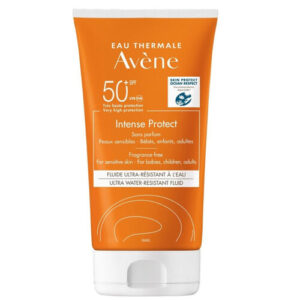 أفين واقي شمس مكثف SPF 50+ 150 مل لجميع الأعمار – حماية فائقة للبشرة