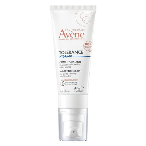 Avene Tolerance Hydra-10 Moisturizing Cream 40ml - Hydration Boost