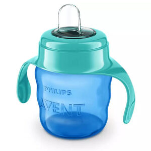 Philips Avent Blue Drinking Cup 6+ Months - Leak-Proof Design