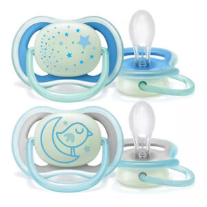 Philips Avent Ultra Air Night Pacifier 6-18M - Blue Glow