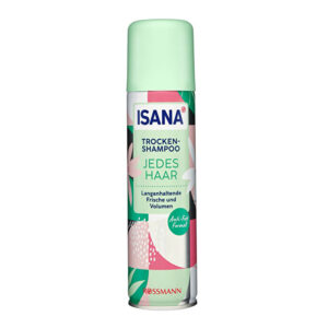 Isana Dry Shampoo 200ml for Normal & Oily Hair - No Residue