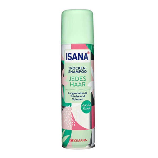 Isana Dry Shampoo 200ml for Normal & Oily Hair - No Residue