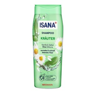 Шампунь Isana с ромашкой и шалфеем для нормальных волос