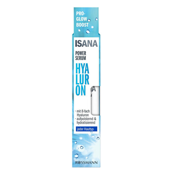 Isana Power Serum Hyaluron 30ml - Intense Hydration & Care