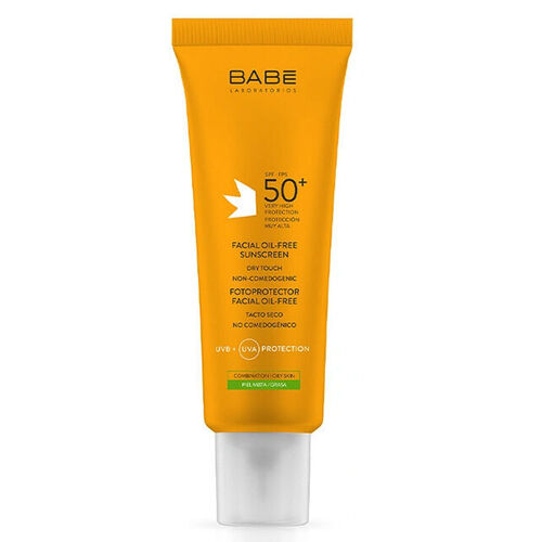 Babe SPF 50 Oil-Free Face Sunscreen Cream - 50 ml