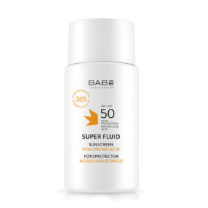 كريم واقي شمس بيب SPF 50 سوبر فلويد 50 مل مع حمض الهيالورونيك
