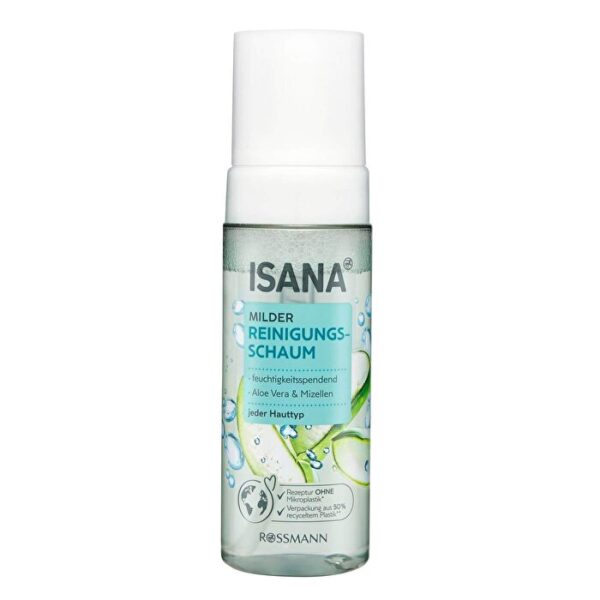 Isana Aloe Vera & Cucumber Facial Cleansing Foam 150 ml