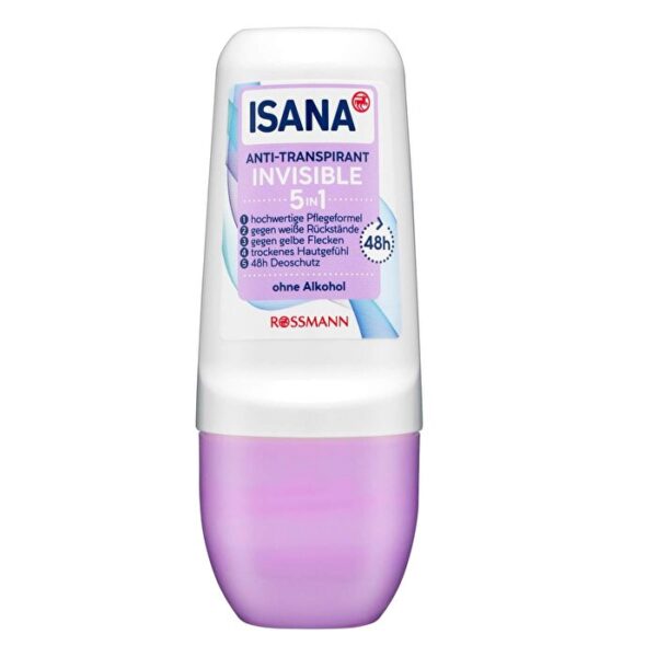 Isana Roll On Deodorant 50ml - 48-Hour Sweat Protection