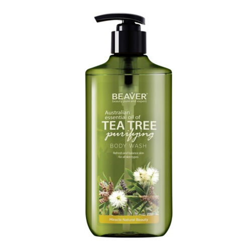 Beaver Tea Tree Oil Purifying Body Wash - 400ml Cleanser