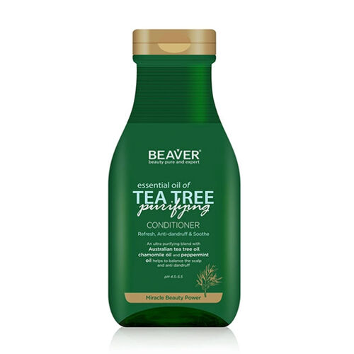 Beaver Tea Tree Hair Care Cream - 350ml Nourishing Formula