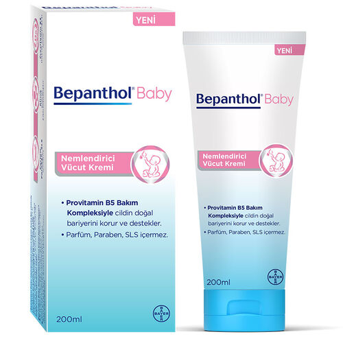 Bepanthol Baby Moisturizing Cream 200ml - Nourishing Hydration