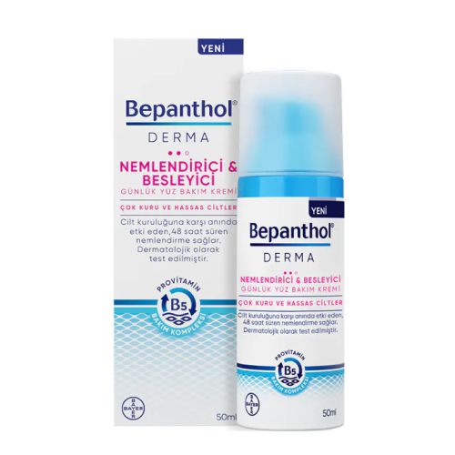 Bepanthol Derma Daily Face Cream 50ml - Hydrating & Nourishing