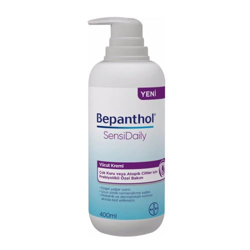 Bepanthol SensiDaily Body Cream 400ml - Hydrating & Soothing