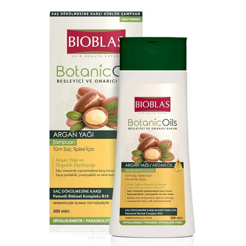 Bioblas Botanicoils Argan Oil Shampoo 360ml - Nourishing Care