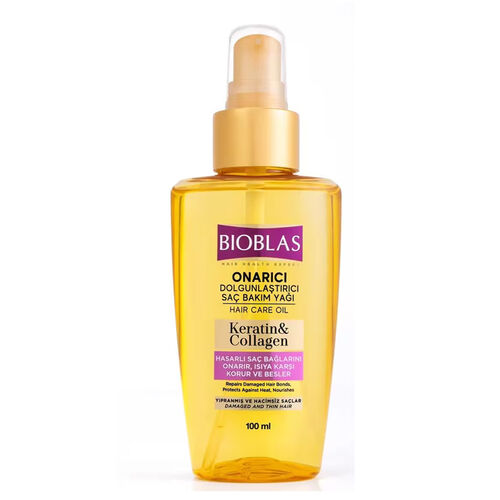 Bioblas Volumizing Hair Care Oil - 100ml Restorative Formula