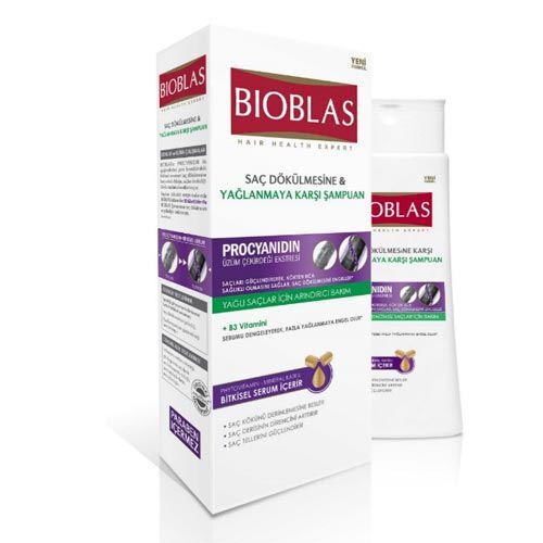 Bioblas Anti-Hair Loss & Oil Control Shampoo