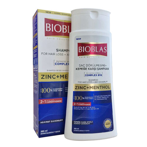Bioblas Anti-Hair Loss & Dandruff Shampoo 360ml - Nourishing Care